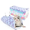 Hamster Tunnel Hammock Warm Sugar Glider Bed for Small Animal Ferret Squirrel Swing Nest Plush Tunnel Guinea Pig Accessories 1