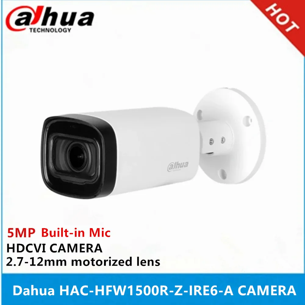 Dahua HAC-HFW1500R-Z-IRE6-A 2.7mm ~12mm motorized zoom lens 5MP