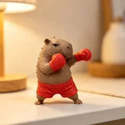 Adorable Capybara Figurines - Charming Plastic Decorations (Az)