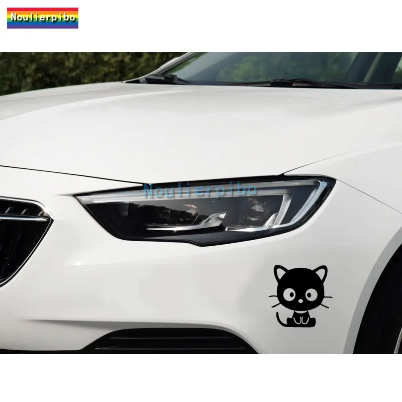 Cute Cat Kitten Car Sticker Car Truck Off-Road Bike Moto Casco Tronco Laptop Trolley Case Cellulare Decalcomania In Vinile