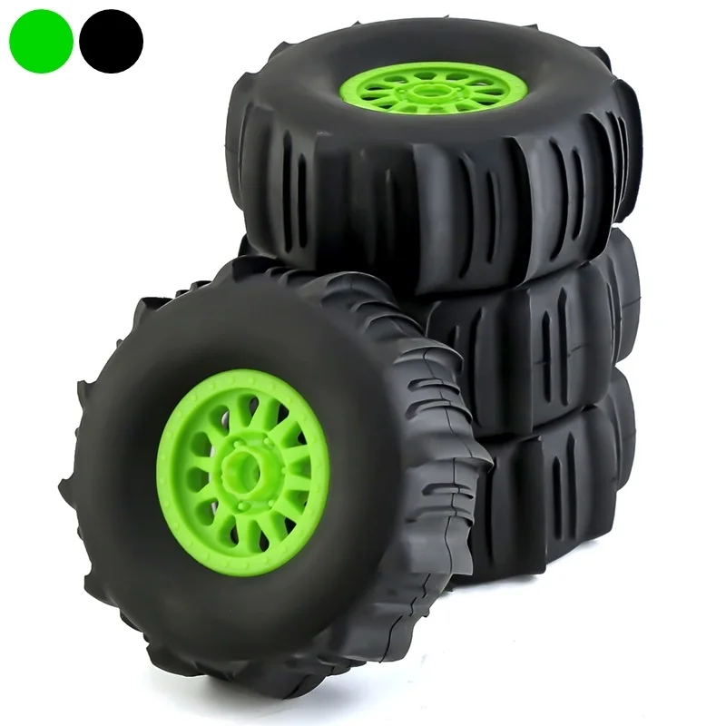 4 Pz 138Mm 1/7 Desert Short Course Truck Sand Tire 17Mm Wheel Hex Per Arrma Mojave Traxxas Udr Yikong Df7 Fs Off-Road Buggy