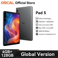OSCAL Pad 5 Tablet PC,8.68-inch Display Unisoc T606 Octa-core ,4GB 128GB 6050mAh Dual Speaker 4G Tablets Blackview Android 14 1