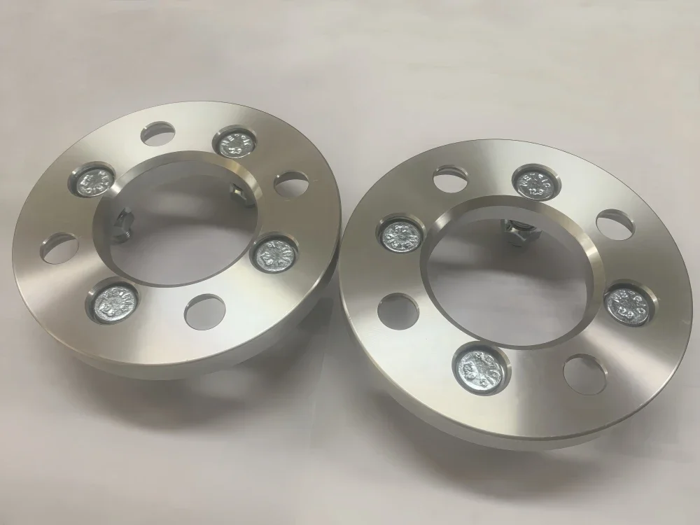 2pcs 25mm Wheel Adapters Spacers PCD 4x114.3 To 4x100 Center Bore 71mm Lug Studs M12x1.5