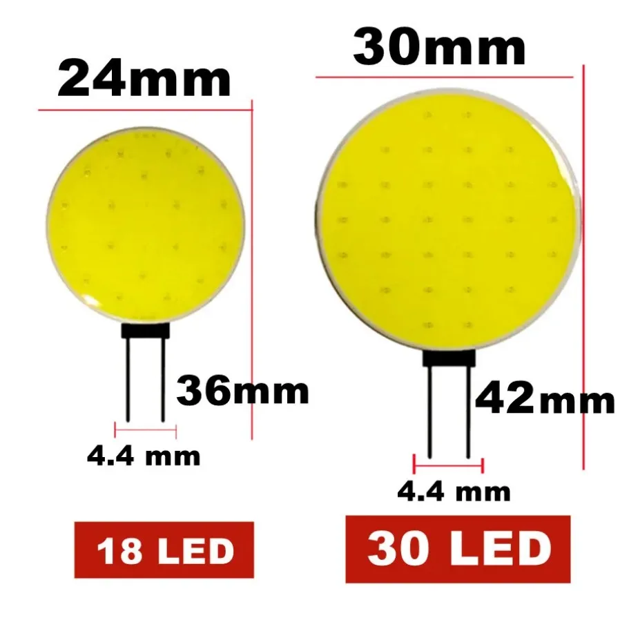 G4 COB LED lamp Light Chip Spotlight Bulb 5W 7W Replace Halogen Light Pure Warm White Lighting Decor Lamp Bulbs DC12V