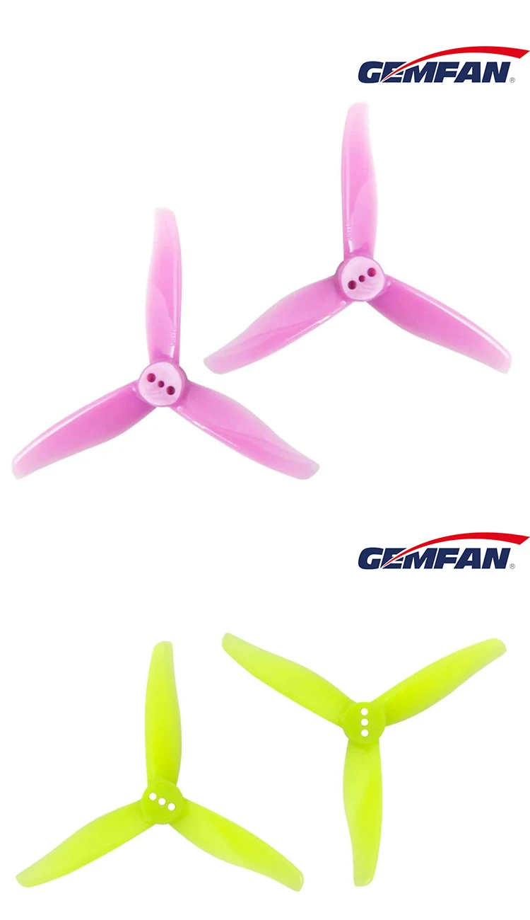 6/12 Pairs Gemfan Hurricane 3016 Propeller - 3 Inch Blade 1.5mm Hole CW CCW Props FPV DarwinFPV Cinewhoop Racing Drone Quadcopter 9