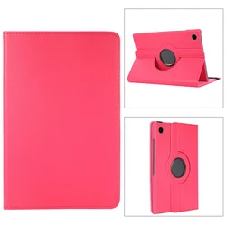 Enhanced PU Leather Cover with 360 Rotating Stand - A9 8.7 inch (Rose)