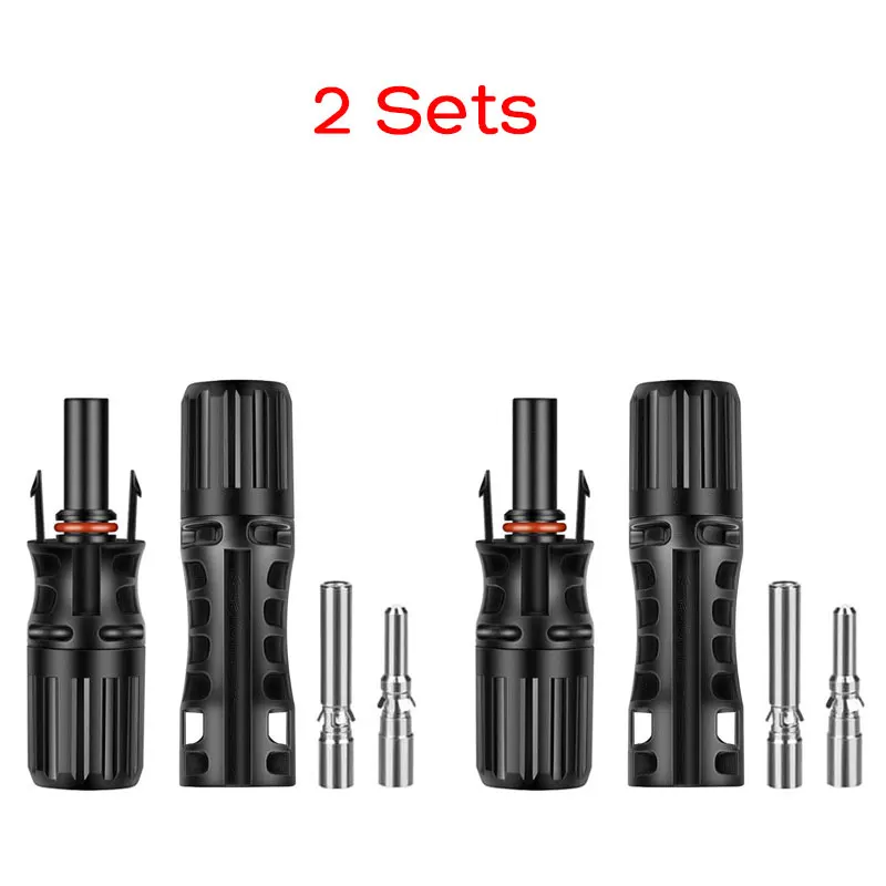 Hochwertiger Solarpanel-Kabelstecker, Solarsystem-Photovoltaik-Steckverbinder, männlich/weiblich, 65 A, 1500 V DC, für 10 mm2 8 AWG PV-Kabel – Detail 2