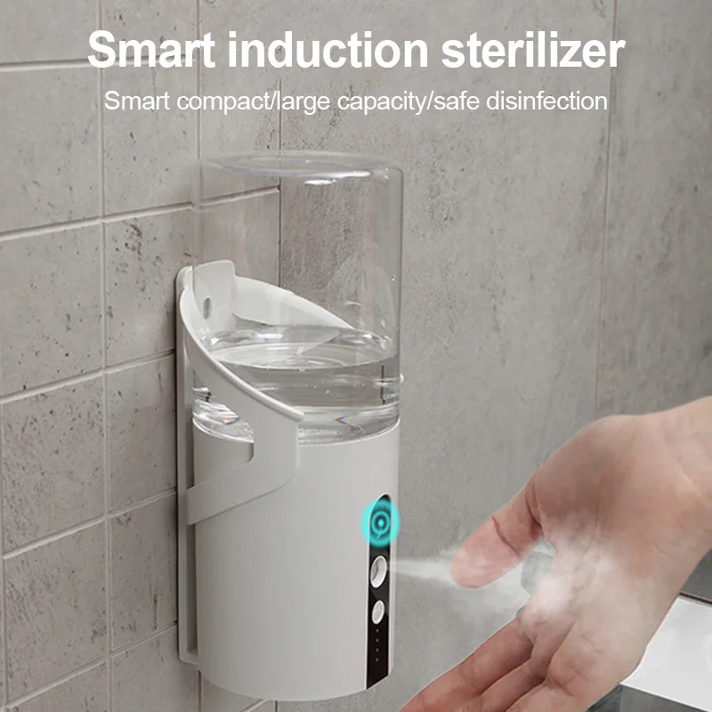 

Smart Soap Dispenser Portable 320ml Disinfector Alcohol Smart Home Automatic Induction Sterilizer Infrared Sprayer