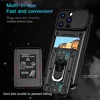 Peatkop Shockproof Case for iPhone 14 Pro Max 14Plus SE 2022 Card Bag Camera Protection Ring Phone Cover for iPhone 11 12 13 Pro 2