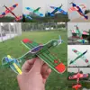 5Pcs Game Airplane Foam Airplane Model DIY Hand Throw Aircraft Flying Glider Toy Planes Plast Party Bag Fillers Children Toys 4