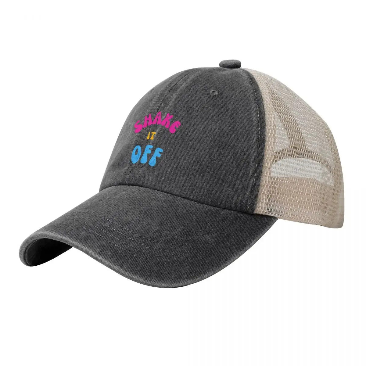 

SHAKE IT OFF Cowboy Mesh Baseball Cap foam party Hat Golf Hat Hat Man Luxury Anime Caps For Women Men's