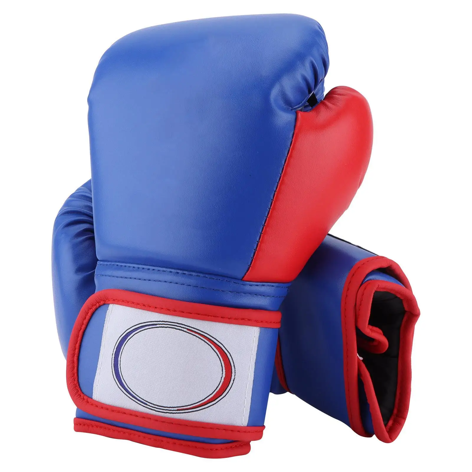 Kids PU Leather Boxing Gloves for Sparring & Training-Karate & Muay Thai