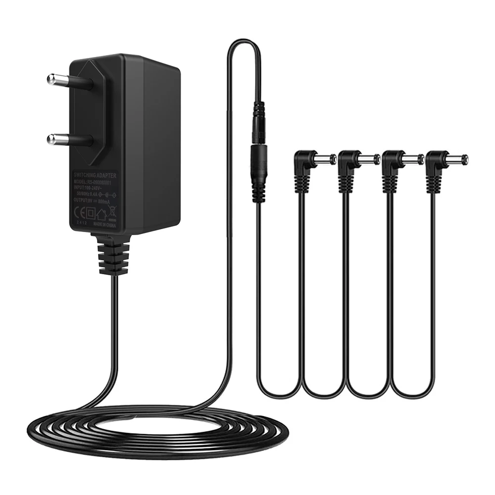 JOYO DC 9V 800mAh Guitar Pedal Power Adapter Electric Guitar Effect Pedal Adapter Power Supply Parts & Accessories