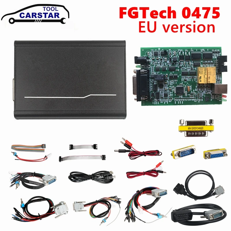 

Сканер FGtech Galletto V54, 0475 г., европейская версия, сканер мастер-кода, инструмент для настройки чипа ECU, BDM Полнофункциональный Fg Tech 0475 V54, полный чип
