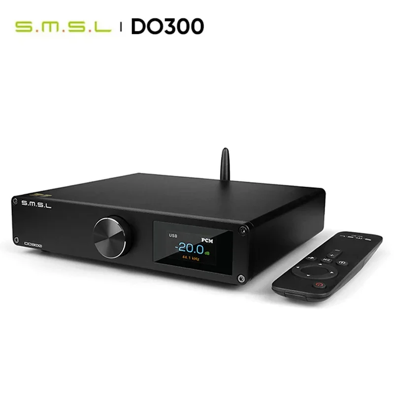 Smsl Do300 Dac Decoder Audio Muslimb Mqa Cd Xmos Xu316 Dsd512 32Bit 768Khz Bluetooth Ldac Xlr I2S Decoder Telecomando