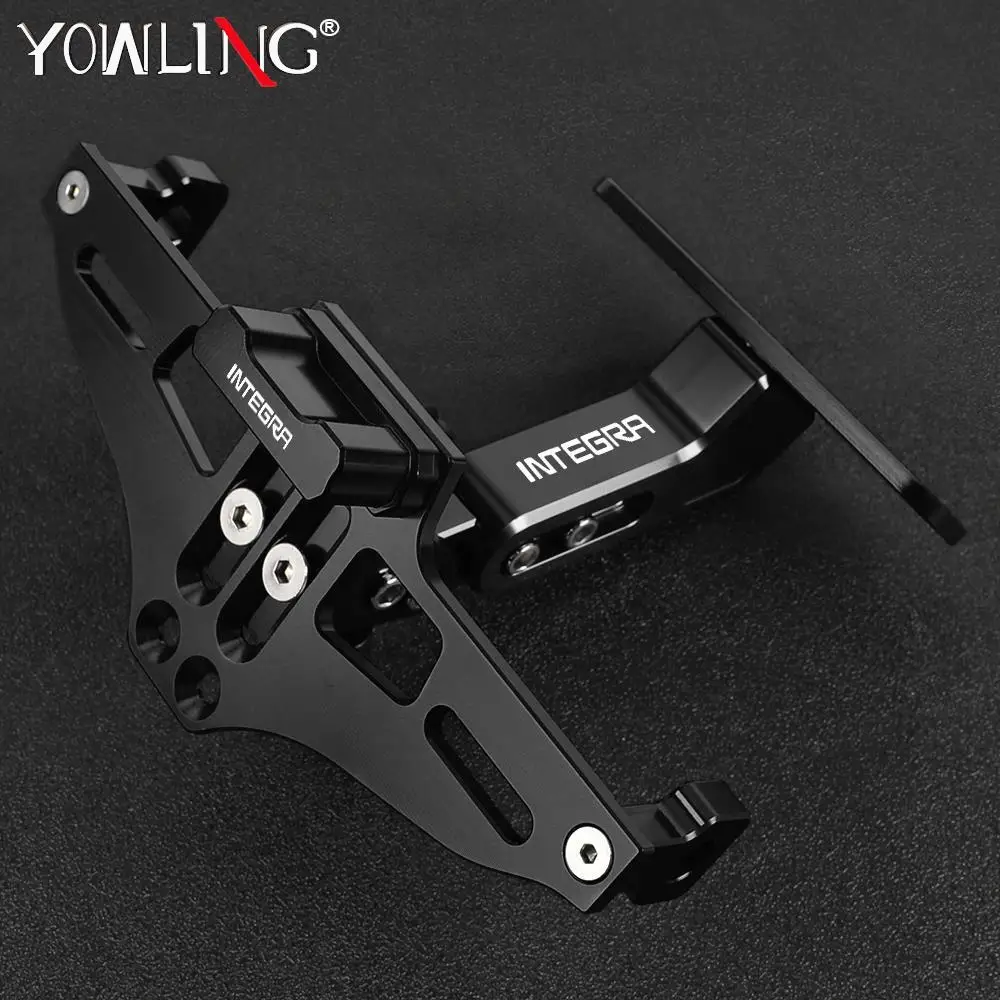 

For Honda Integra 700 750 S 750D DCT NC750 NC750D Motorcycle Fender Eliminator Adjustable License Plate Holder Bracket LED