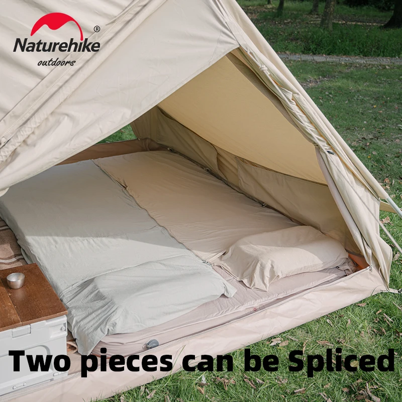 Naturehike Sleeping Bag Liner All Cotton Splicable Ultralight Portable Outdoor Camp Travel Hotel Bed Sheets sleeping bag liner