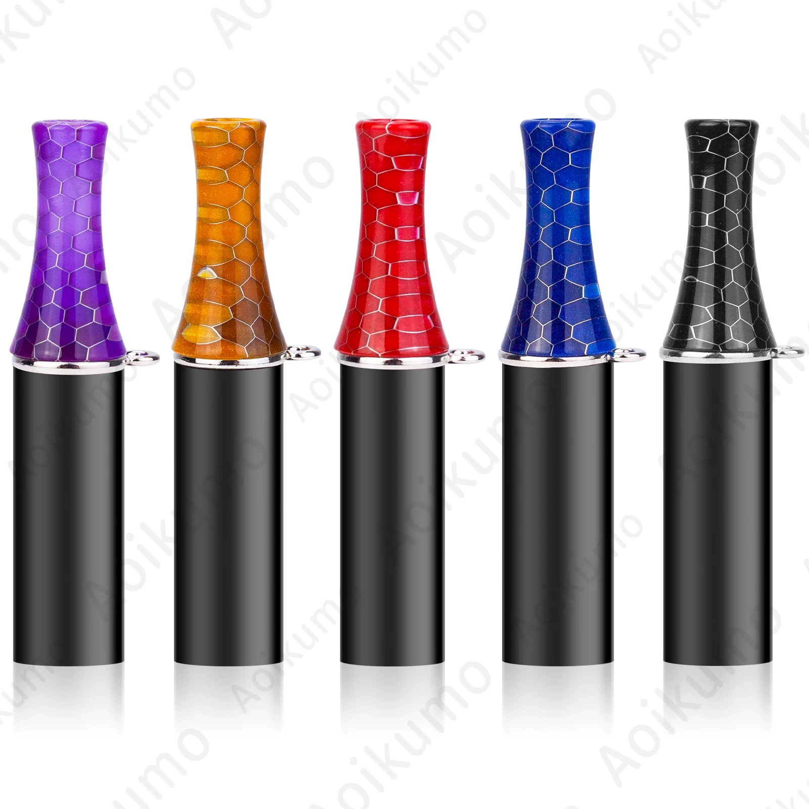Reusable Hookah Mouth Tips Honeycomb Pattern Silicone Jade Stainless Steel Shisha Narguile Nozzle Boquillas for Smoking hookah accessories,hookah mouthpieces