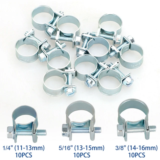  Abrazaderas estándar Mini-CLAMP 0.472-0.551 in (Abrazaderas  metálicas estándar) : Industrial y Científico