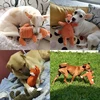 Donkey Dog Squeak Sounding Toy for Small Dogs Cartoon Animals Plush Dog Toy Interact Training Tooth Cleaning Toy Pet Supplies 3