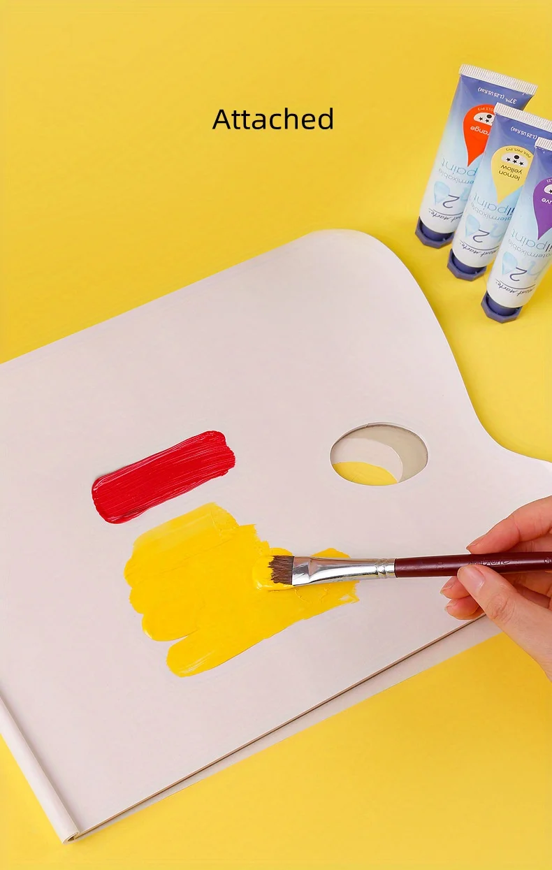 Engångspall av papper för oljefärg och gouache_voghion.com