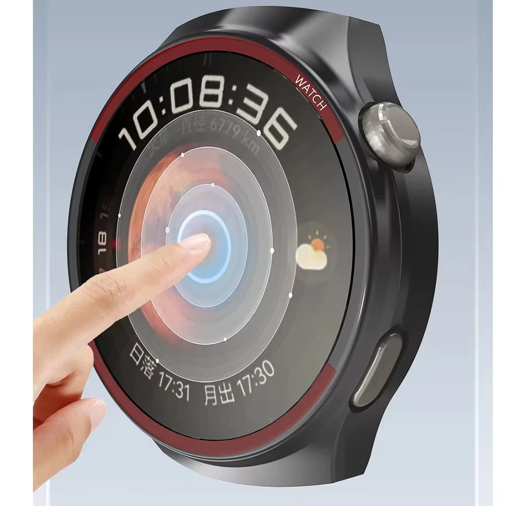 PC Watch Protective Case For Huawei Watch 4 Pro Full Cover Screen Protector Hard Shell Accessories watch screen protector case watch accessories watch screen protector watch case watch protective case watch cover watch protective cover bumper protective case