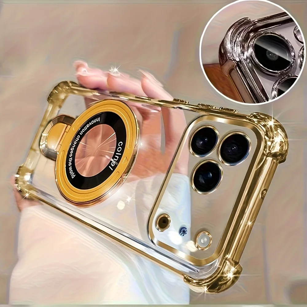 Luxury Plating Phone Case for iPhone 17 Pro Max 16 thumbnail 2