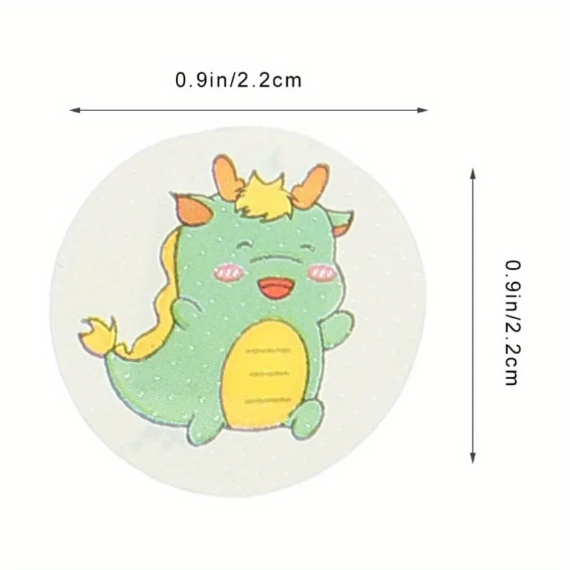 100/60/30pcs Cartoon Animal Bandages - Flexible Adhesive, Breathable Elastic Tape for Fingertips & Knuckles, Cute Cartoon Design