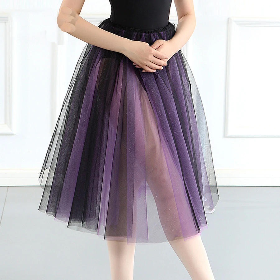 Romantic tutu tulle skirt for ballet and dance