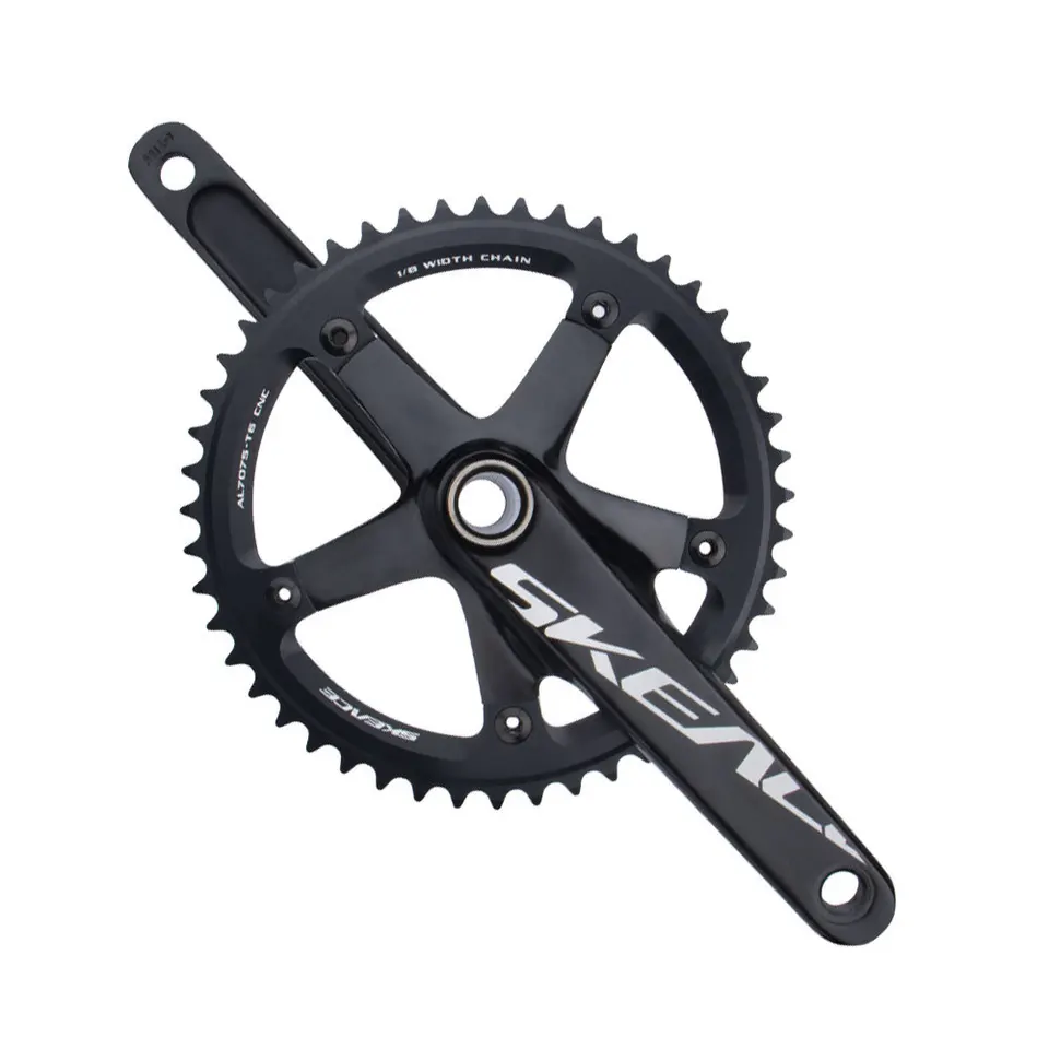 レア!! カンパ　ピスト　クランク　170mm　pcd144 固定　シングル レア!! カンパ ピスト クランク 170mm pcd144 固定 シングル