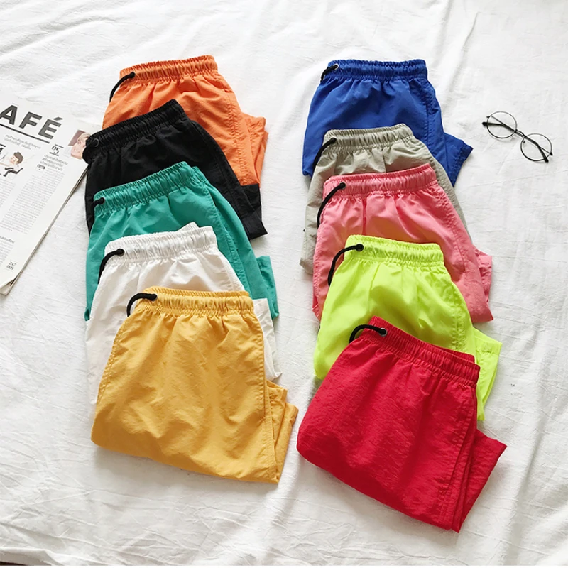 Summer Men Swim Shorts Trunks Beach Board Shorts Waterproof Men Running Sports Casual Short Pants Beach Fitness Pants Swim Trunks