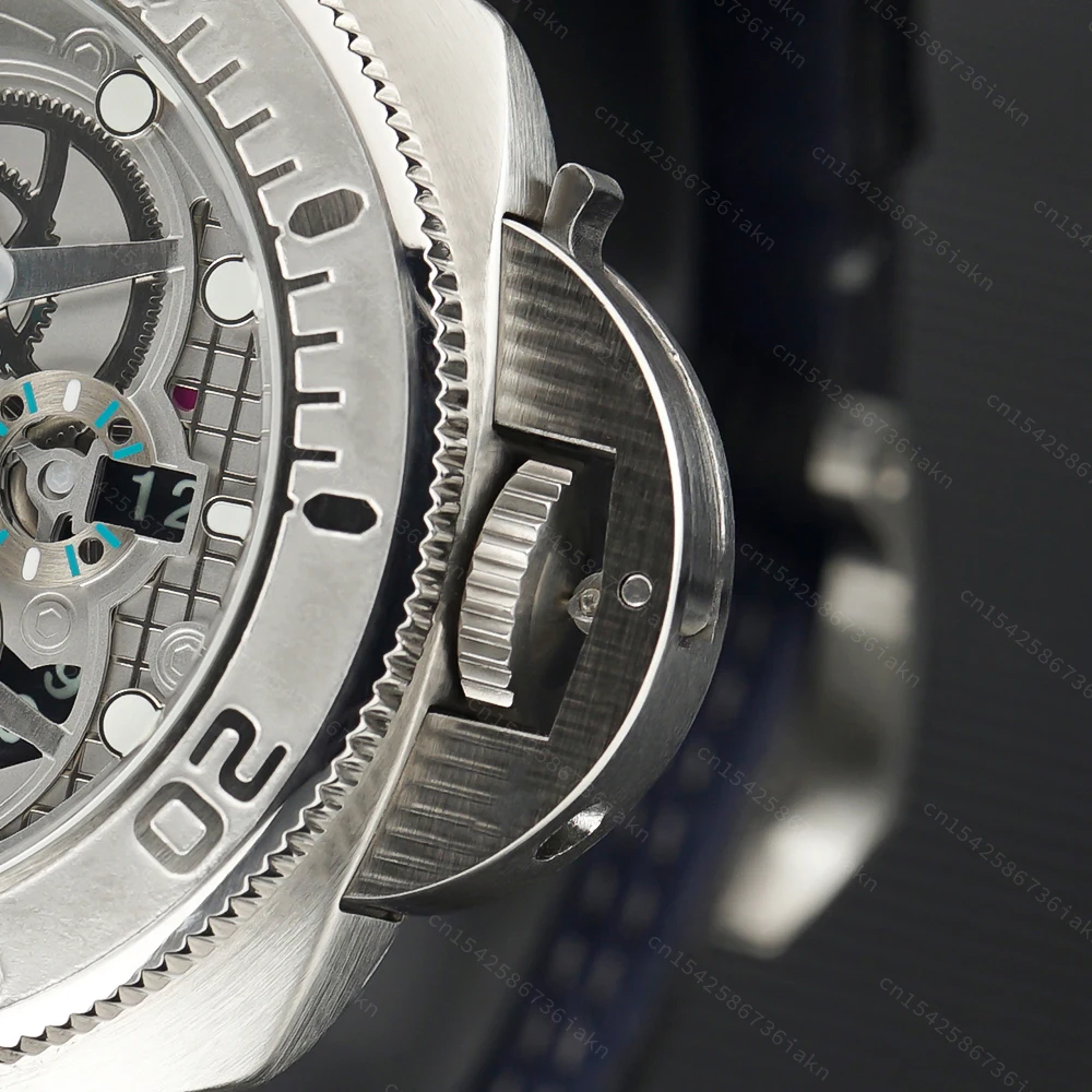 2022 Fashion New Products Sports and Leisure Men's Watch Stainless Steel Sapphire Crystal Self-winding Waterproof Sports Watch