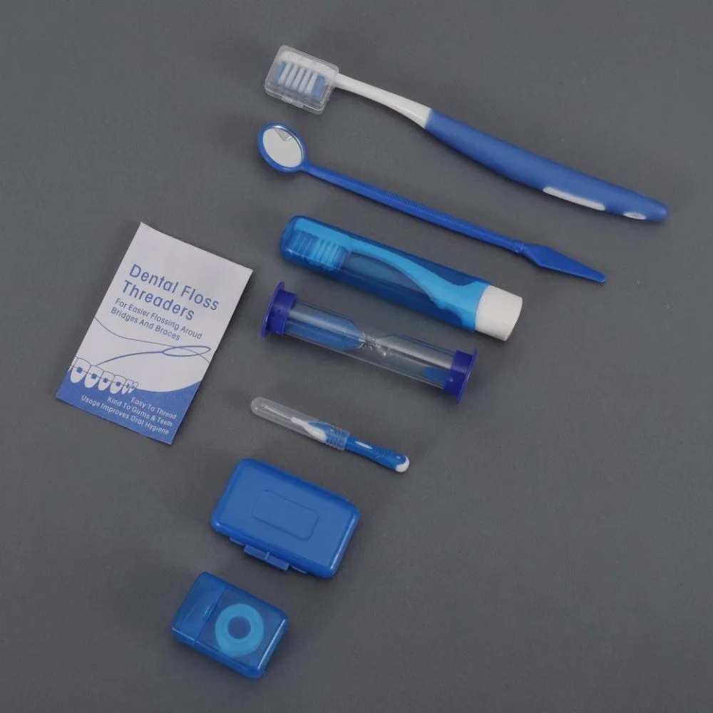 

Dental Care Toothbrush Kit Orthodontic Teeth Floss Oral Cleaning Tools