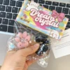 Cartoon Paste Cat Claw Finger Pinch Music Toys Children and Adults Elastic Decompression Toys Relax Pinch Crystal Cat Claw Toys 4
