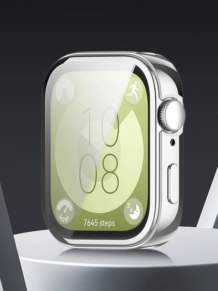 TPU Soft All-Around Protective Smart Watch Case and Screen Protector