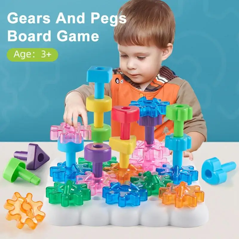 Building Blocks For Kids Interactive Stacking Games Educational Multi-Functional Puzzle Toys For Children Boys Girls Birthday