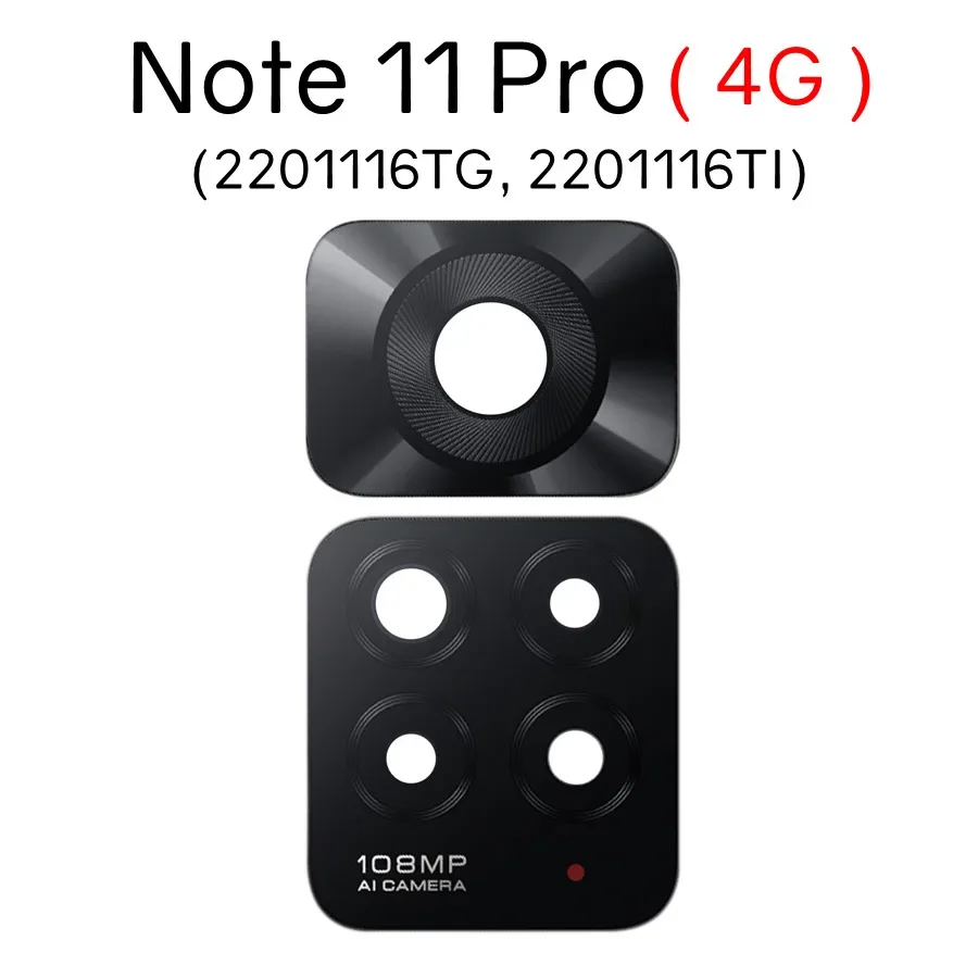 2 Films De Protection Caméra Pour Xiaomi Redmi Note 11 PRO / 11 PRO 5G - Anti-rayures 9H - Neuf
