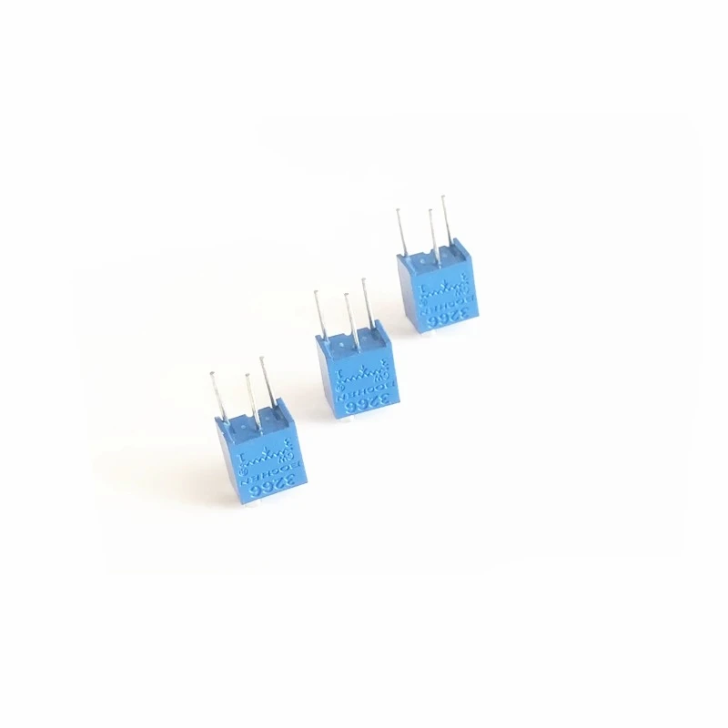 Trimpot Trimmer Potentiometer 10PCS 3266W 50 100 200 500 ohm 1K 2K 5K 10K 20K 50K 100K 200K 500K 1M ohm 103 100R 200R 500R multiturn potentiometer,linear potentiometer,rotary potentiometer,potentiometer kit,trimmer potentiometer,adjustable resistor,potentiometer knobs,electronic components