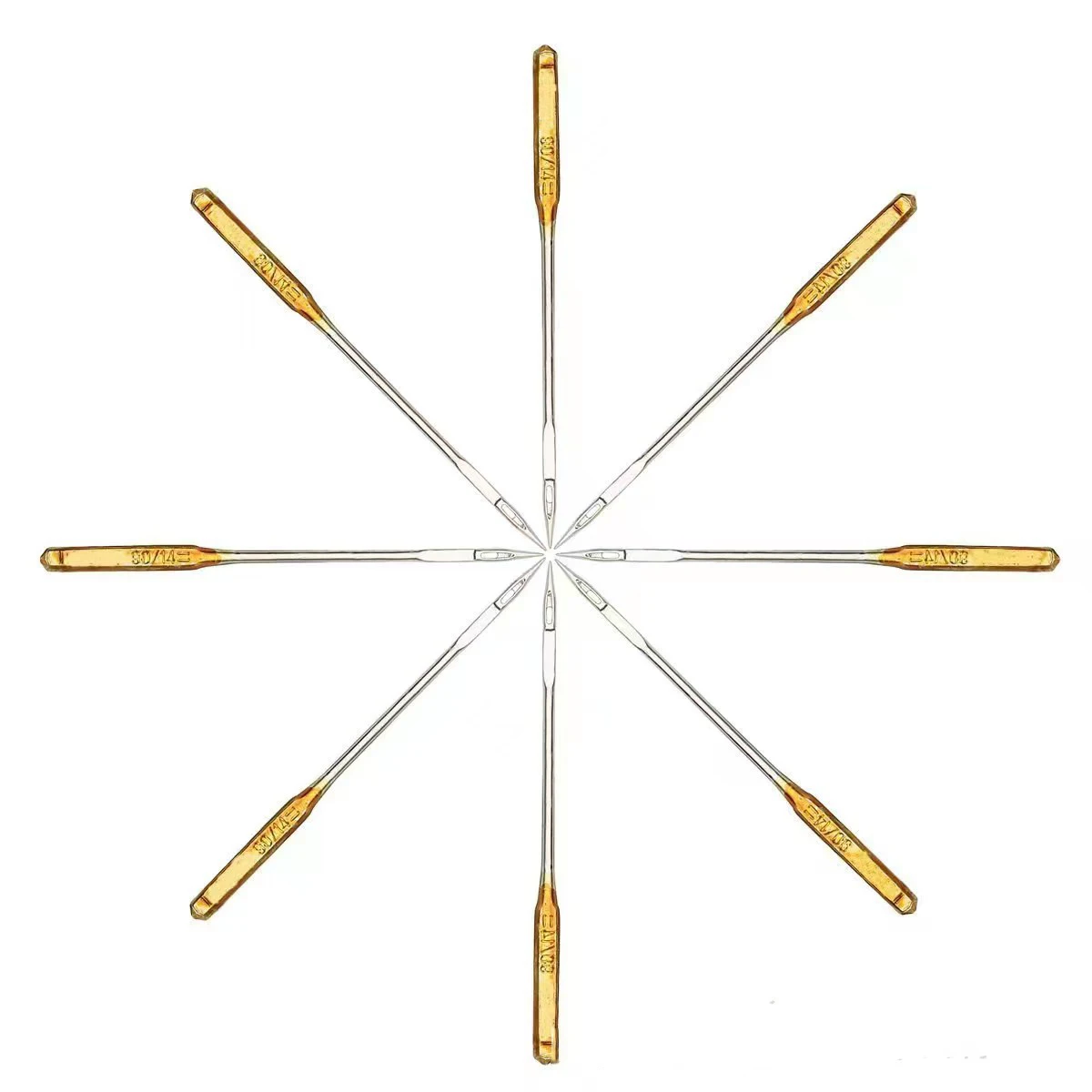 Sewing Needle Five Size Titanium Plated For Singer Electric Sewing Machine 9#+11#+14#+16#+18#