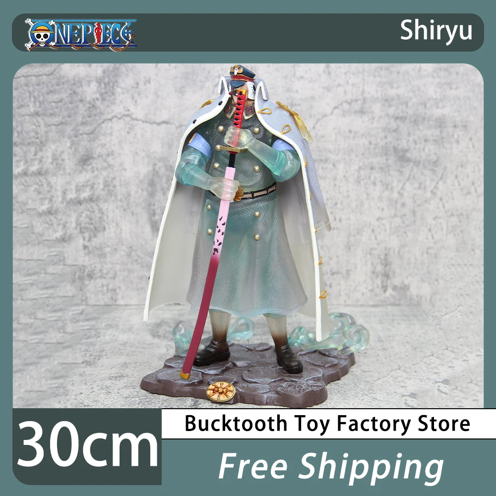 

30cm One Piece Shiryu Gk Anime Figure Pvc Statue Shiryu Figurine Model Doll Ornament Collection Room Decora Christmas Toys Gift