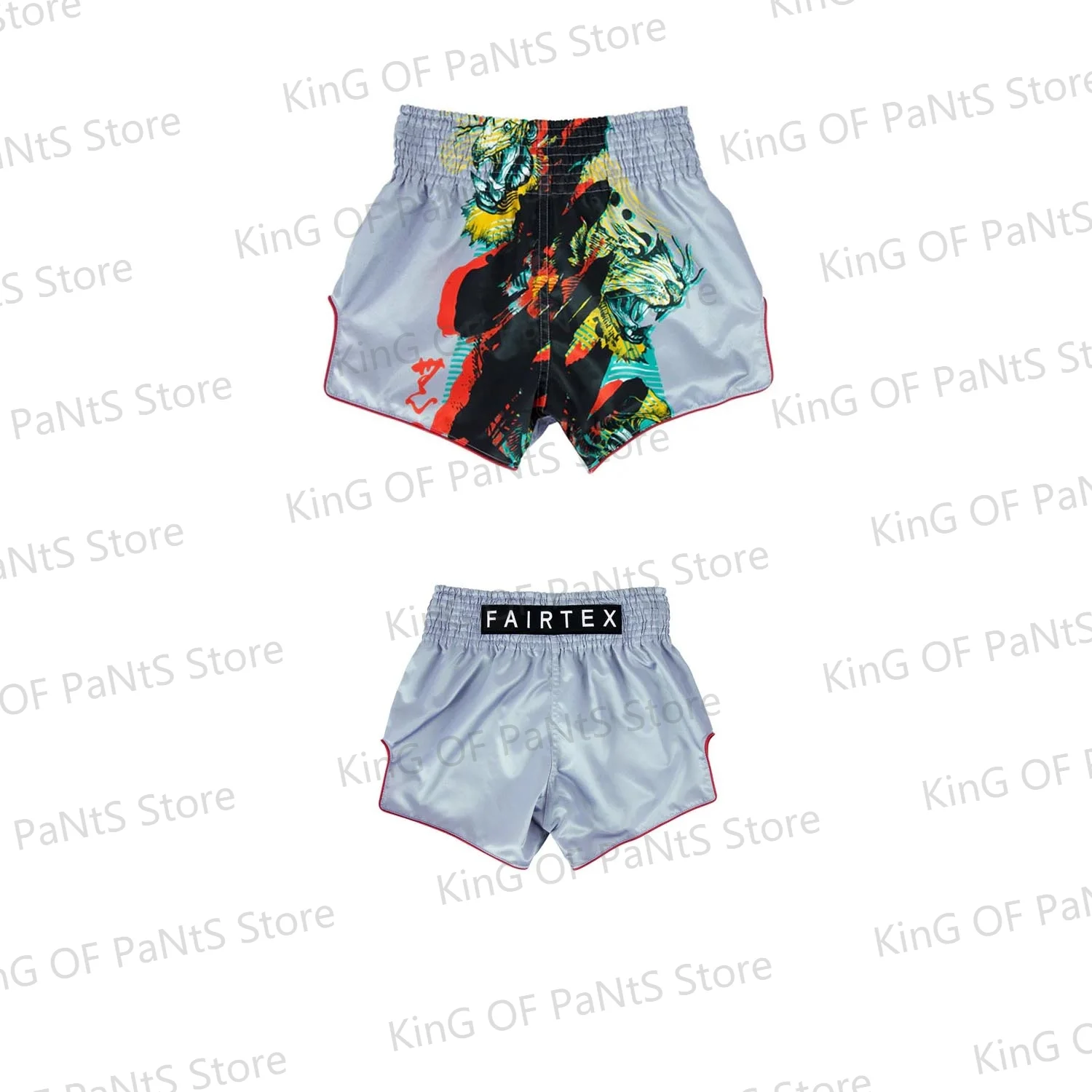 Classic BS1909 Satoru Collection Thai Boxing Shorts Drawstring Taekwondo Training Martial Arts Pants