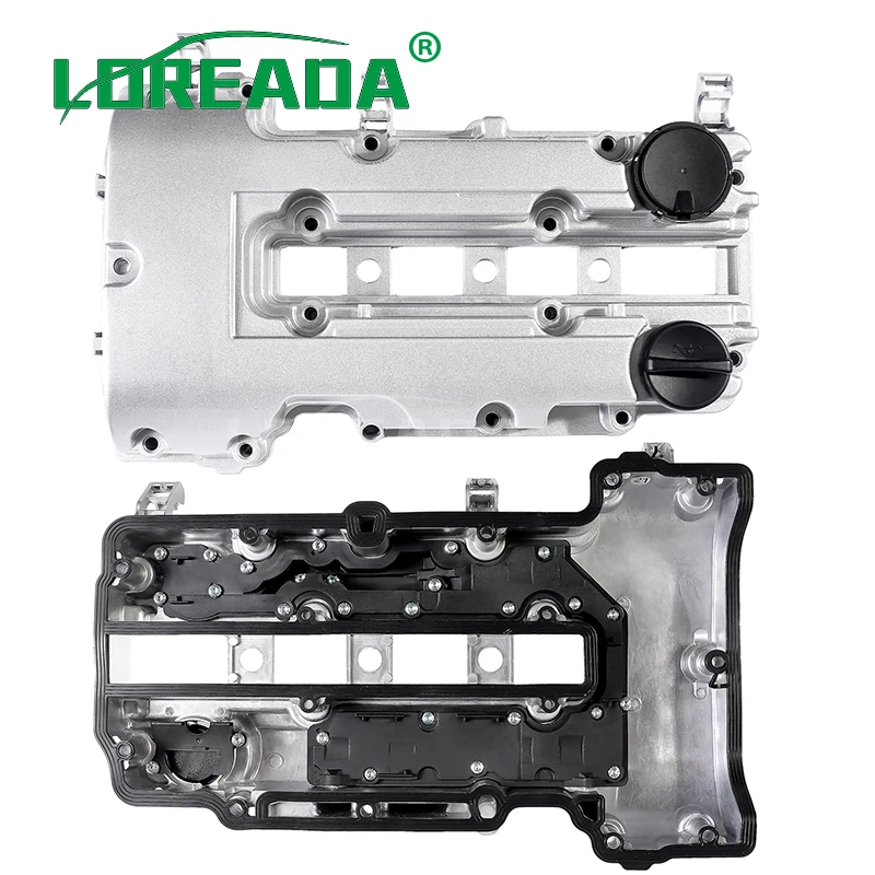 Фото Алюминиевая крышка клапана двигателя для Buick Encore ELR Chevy Cruze Sonic Trax 55573746 л 2013-2018 с прокладкой 25198874 25198498 №3