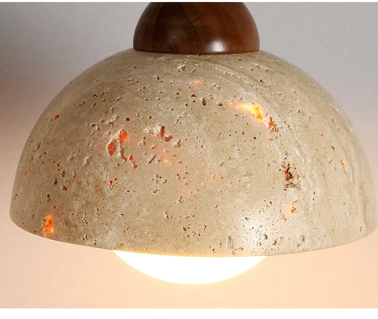 Travertine Wabi - Chandelier light