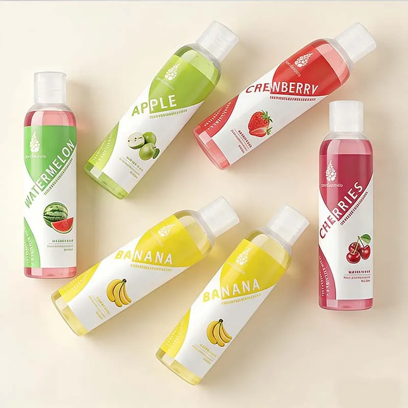 Fruit flavor Water-based Lubricant Lube For Sex Session  Dryness Adults Sex Lube Adult Love Gel