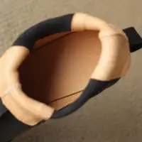 Krazing Pot Big Size 34-43 Cow Leather Round Toe High Heels Retro Modern Chelsea Boots Warm Winter Shoes Motorcycles Ankle Boots 6