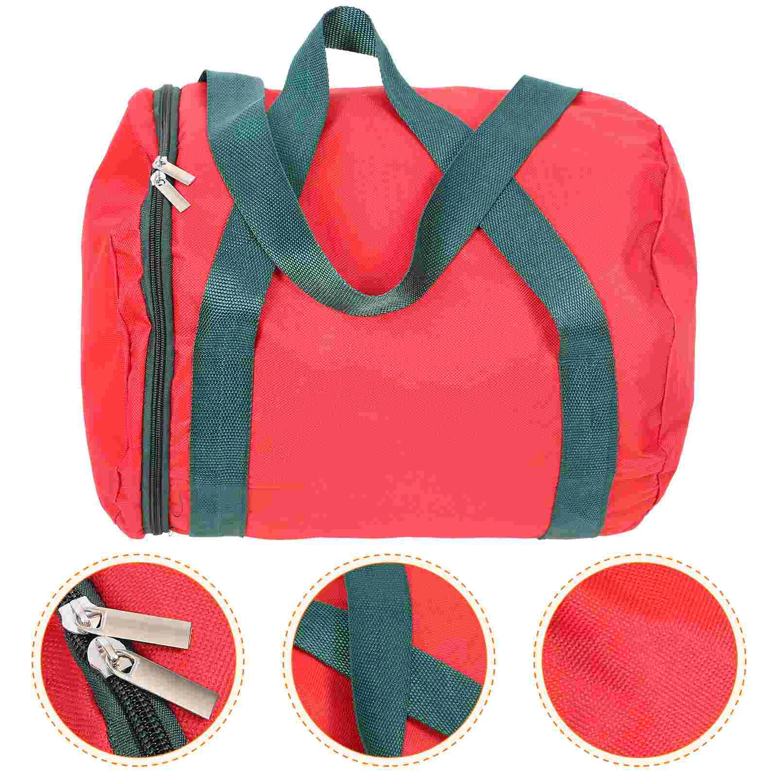 Christmas Light Storage Bag Holiday Lamp Carrier Oxford Fabric Lights Handbag Xmas Cloth 600d Tote