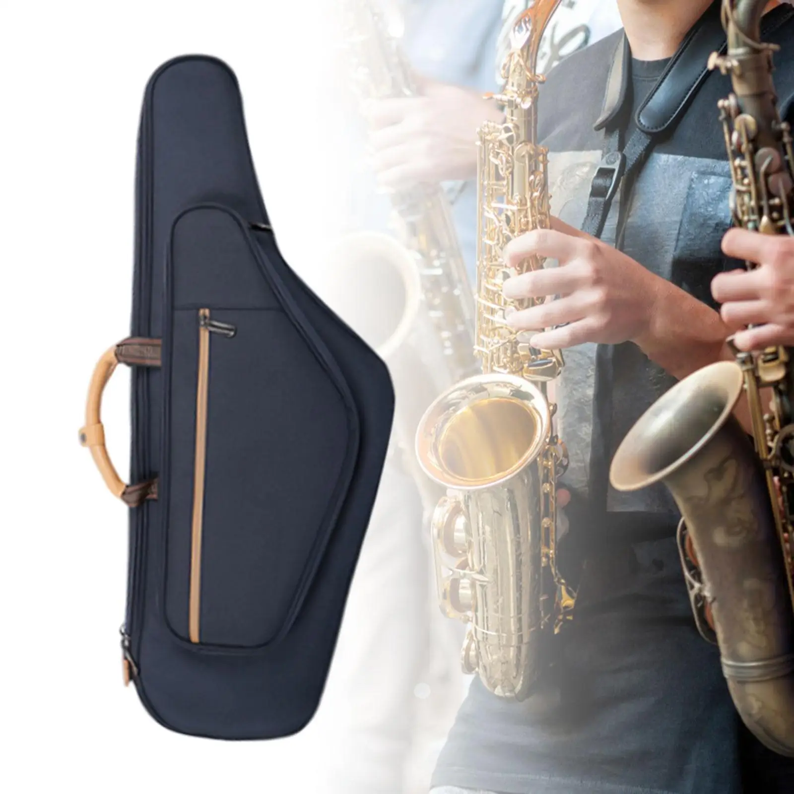 

Saxophone Storage Bag Lightweight Waterproof Gig Accs Portable Carry Case Outdoor Instrument Storage BB Tenor Saxophone Bag Case