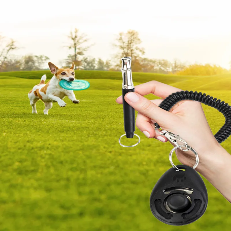 Outdoor Pet Dog Training Ringer Can Carry Pet Whistle Adjustable Wristband Cat And Dog Trainer Auxiliary Tools Supplies