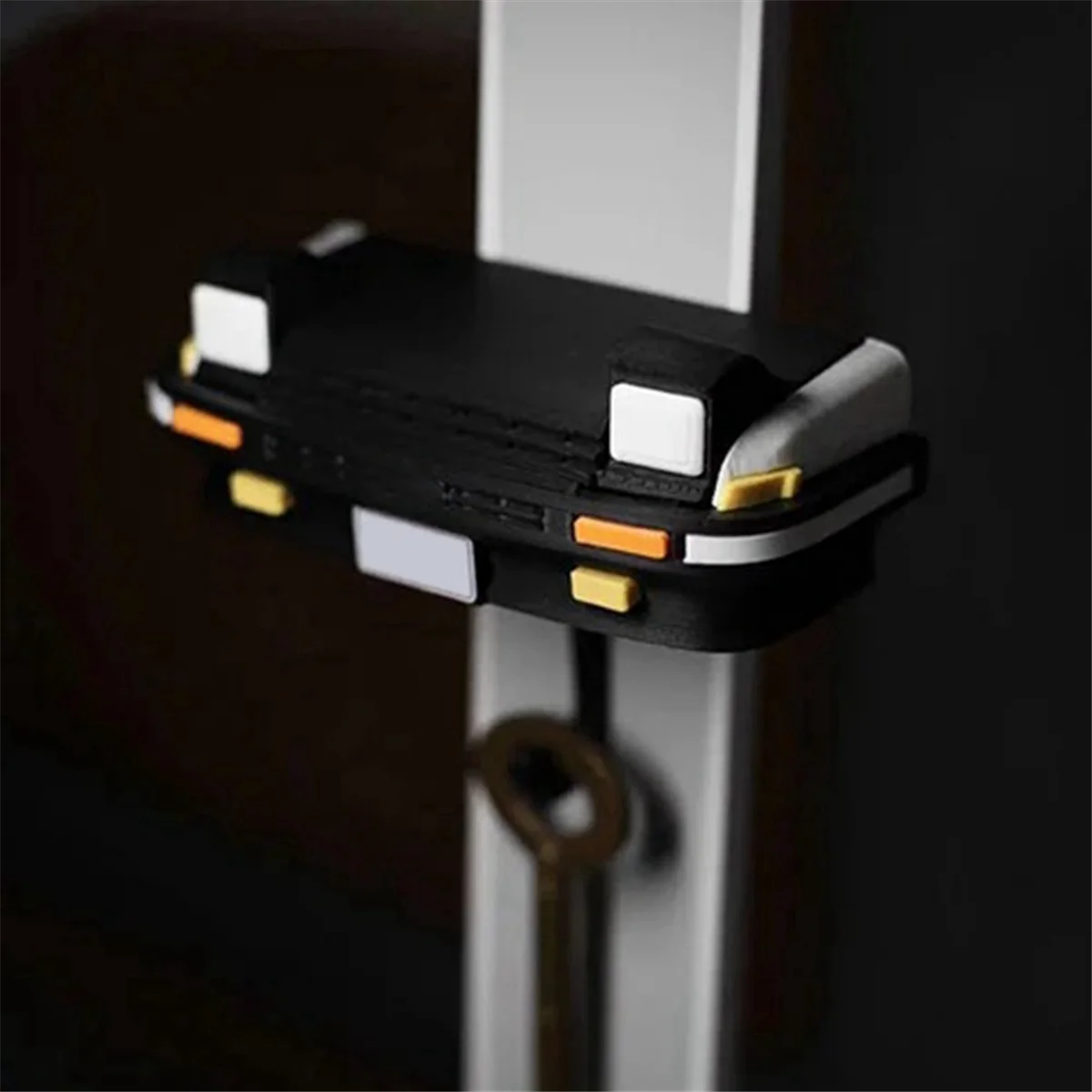 Wall-Mounted Antique Key Hook, Classic Style, Door Key Storage Rack, to Define A Clear Space in the Home. Miata Red 4