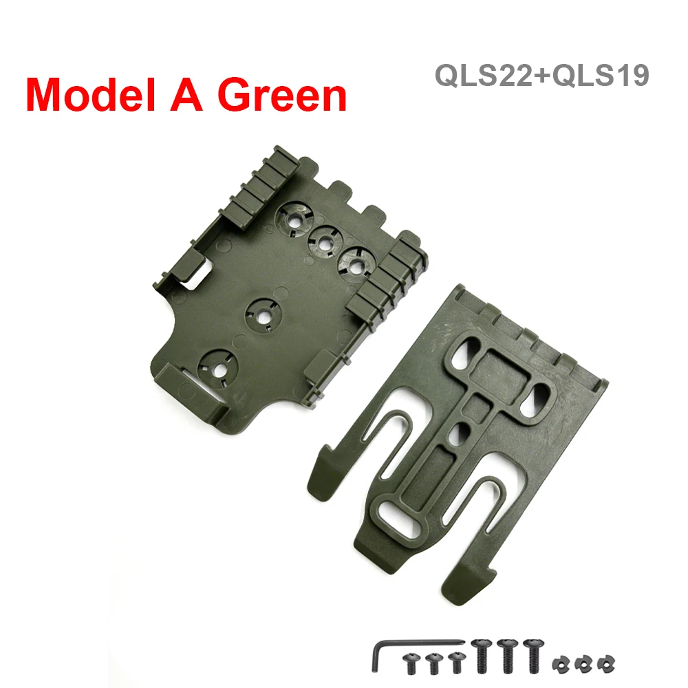 Enhanced Metal Modular Holster Adapter with Tactical Quick Release System